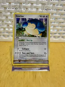 Snorlax 15/112 Fire Red & Leaf Green Holo Rare LP/MP Pokemon Card 2004 - Image 1