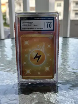 Pokemon TCG Lightning Energy Evolving Skies Holo Card 235/203 CGC GEM MINT 10 - Image 1