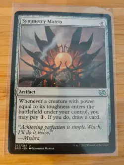 MTG Symmetry Matrix 252 The Brothers' War M/NM Free UK P&P - Image 1
