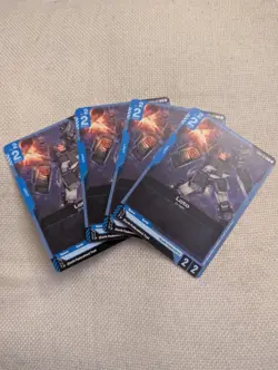 Gundam Card Game Loto GD01-011 U Playset Of 4 Newtype Rising - Image 1