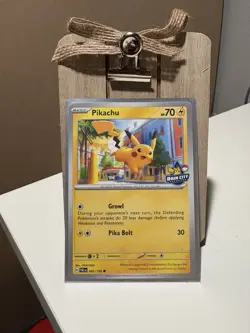 Pikachu Trading Card (Rain City Showcase) *BRAND NEW* Limited Edition - Image 1