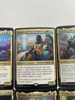 Magic The Gathering Oversized Commander Lot of 9 XL Cards MTG - Image 3