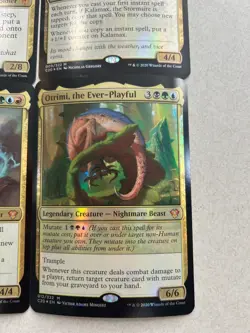 Magic The Gathering Oversized Commander Lot of 9 XL Cards MTG - Image 5