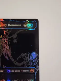 MTG Tekuthal, Inquiry Dominus (Oil Slick Raised Foil) Phyrexia: All Will Be One - Image 3