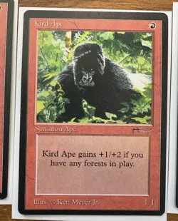 Kird Ape X3 LP/NM Arabian Nights- Vintage MTG Magic the Gathering - Image 3