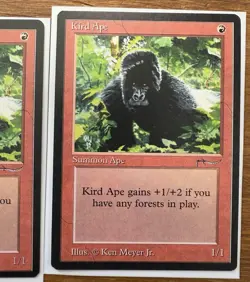 Kird Ape X3 LP/NM Arabian Nights- Vintage MTG Magic the Gathering - Image 4