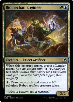 Biomechan Engineer Edge of Eternities 213 NM MTG - Image 1