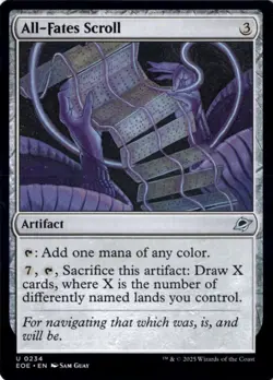 All-Fates Scroll Edge of Eternities 234 NM MTG - Image 1
