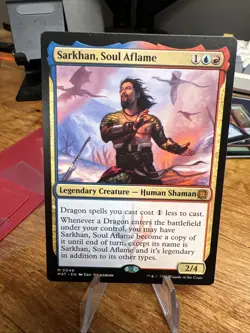 Sarkhan, Soul Aflame #46 (NM) March of the Machine MAT Magic MTG - Image 1