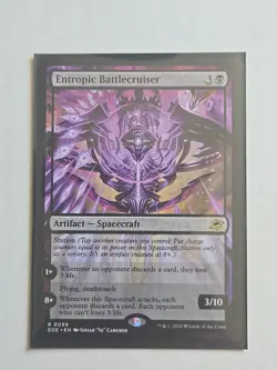 Entropic Battlecruiser - Edge of Eternities - NM - MTG Magic - Rare - Spaceship - Image 1