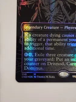 MTG Drivnod, Carnage Dominus (Oil Slick Foil) Phyrexia: All Will Be One Foil - Image 5