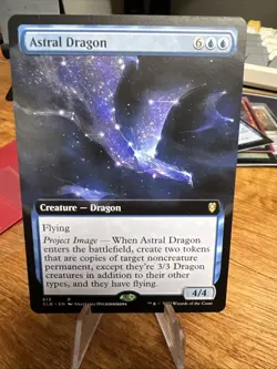 Astral Dragon - CLB #613 | NORMAL | NM | MTG | EXTENDED ART - Image 1