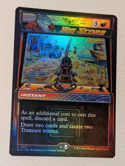 MTG *FOIL* Secret Lair BIG SCORE NM - Image 1