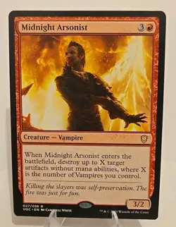 Midnight Arsonist MTG Commander: Innistrad: Crimson Vow Regular - Image 1
