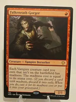 Falkenrath Gorger MTG Commander: Innistrad: Crimson Vow Regular - Image 1