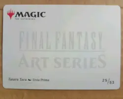 Tataru Taru | 25/53 | MTG X Final Fantasy Art Series MINT PACK FRESH - Image 2