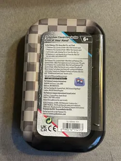 Pokemon Black Bolt & White Flare Unova Mini Tin - New/Sealed-2 BOOSTER PACKS! - Image 2