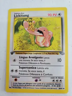 Pokemon LICKITUNG 1st EDITION 38/64 1999 Original Jungle Set Near Mint - Image 2