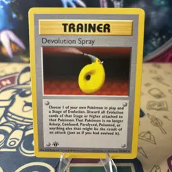 1st Edition Devolution Spray Base Set Pokemon Base Set Shadowless 72/102 (LPG) - Image 1