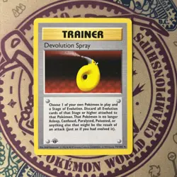 1st Edition Devolution Spray Base Set Pokemon Base Set Shadowless 72/102 (LPG) - Image 3