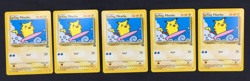 Lot of 5 2001 Pokemon Black Star Promo #28 Surfing Pikachu Cards NM Unplayed - Image 3