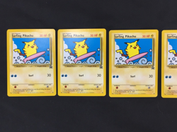 Lot of 5 2001 Pokemon Black Star Promo #28 Surfing Pikachu Cards NM Unplayed - Image 4