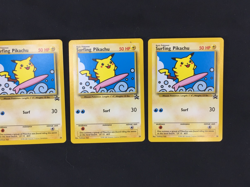 Lot of 5 2001 Pokemon Black Star Promo #28 Surfing Pikachu Cards NM Unplayed - Image 5