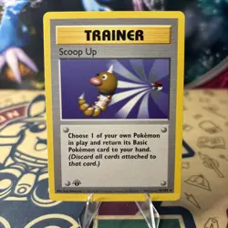 1st Edition Base Set (Shadowless) Scoop Up #78 Pokemon TCG - Image 1