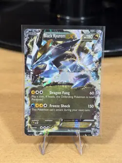 Pokemon TCG Black Kyurem EX Black Star Promo Black White BW62 - Image 2