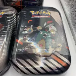 Pokemon TCG Black Bolt & White Flare Unova Mini Tins (Lot of 5 + retail package) - Image 3