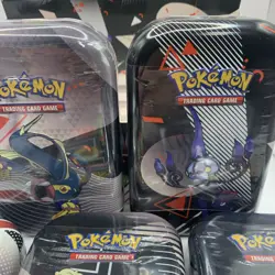 Pokemon TCG Black Bolt & White Flare Unova Mini Tins (Lot of 5 + retail package) - Image 4