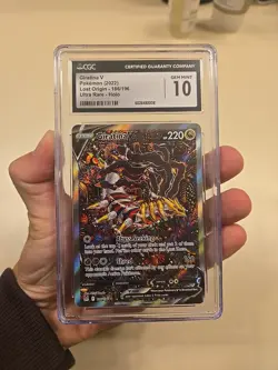 Pokemon Giratina V Alt Art 186/196 Lost Origin CGC Gem Mint 10 - Image 4