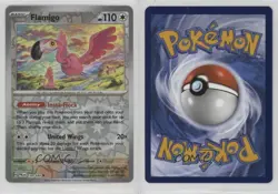 Flamigo Reverse Foil Pokemon SV02: Paldea Evolved #170 1g3 - Image 3