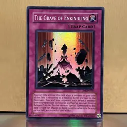 YuGiOh • The Grave of Enkindling • DP2-EN030 • Unlimited Holo Super Rare • LP - Image 1