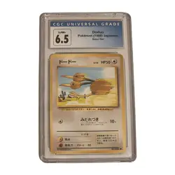 Pokemon TCG Japanese Baseset Unlimited Doduo Vintage #84 CGC 6.5 LOW POP - Image 1