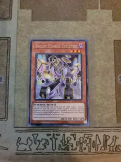 YUGIOH ORCUST CYMBAL SKELETON SOFU-EN015 RARE UNLIMITED ED NM - Image 1