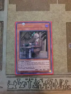 YUGIOH WIGHTMARE DUOV-EN065 ULTRA 1ST ED NM - Image 1