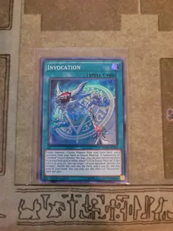 YUGIOH INVOCATION SHVA-EN043 SUPER 1ST ED NM - Image 1