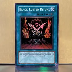 YuGiOh • Black Luster Ritual • SYE-025 • Holo Super Rare • LP - Image 1