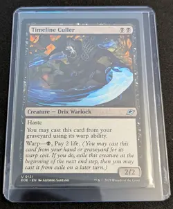MTG - Timeline Culler - Edge of Eternities - Pack Fresh!! - Image 2