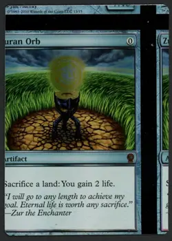 ***FOIL Zuran Orb NFC Miscut*** MTG FTV Relics Kid Icarus - Image 1