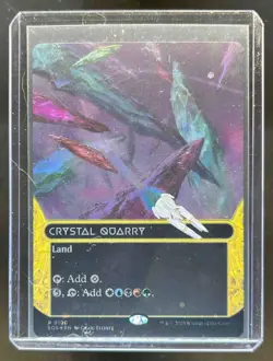 2025 Magic The Gathering Crystal Quarry Edge Of Eternities Mythic #100 - Image 1