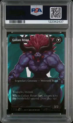 2025 MAGIC: THE GATHERING FINAL FANTASY GALIAN BEAST/VINCENT VALENTINE PSA 10 - Image 2