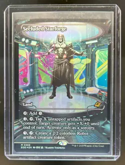 2025 Magic The Gathering Secluded Starforge Edge Of Eternities Mythic #366 - Image 1