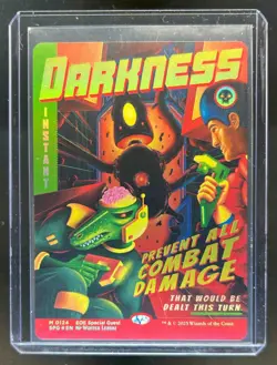 2025 Magic The Gathering Darkness Foil Edge Of Eternities Mythic #124 - Image 1