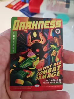 2025 Magic The Gathering Darkness Foil Edge Of Eternities Mythic #124 - Image 1