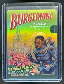 2025 Magic The Gathering Burgeoning Foil Edge Of Eternities Mythic #126 - Image 1