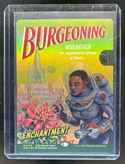 2025 Magic The Gathering Burgeoning Foil Edge Of Eternities Mythic #126 - Image 1