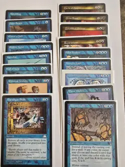 MTG 17x Reserve List Cards Vintage Blue & Multi Magic The Gathering Dream Halls - Image 1