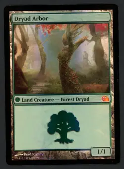 ***FOIL Dryad Arbor FTV Promo*** MTG FTV Lands Magic Kid Icarus - Image 1